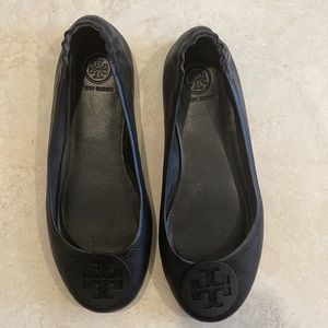 Tory Burch Minnie travel ballet flat, leather